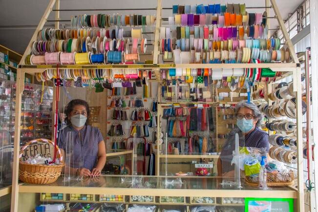 Ante crisis del Covid, intentan "remendar" la mercería