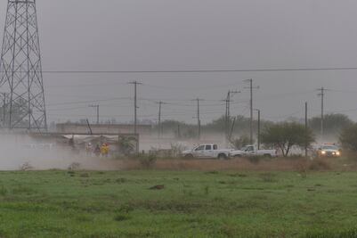 “Salimos corriendo de allá... ya no se podía respirar”