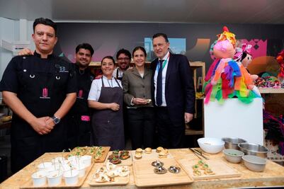 Querétaro inaugura pabellón gastronómico en Madrid