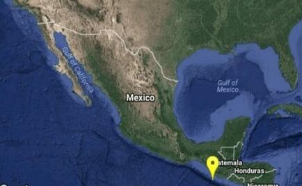 Tiembla esta madrugada al sur de Ciudad Hidalgo, Chiapas