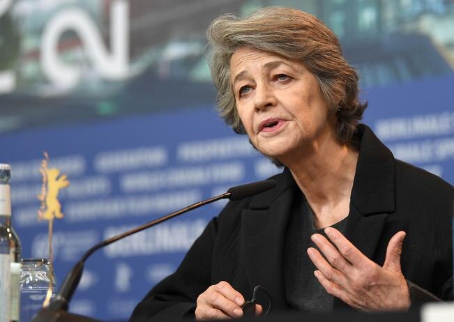 Bañan de oro en Berlín a Charlotte Rampling