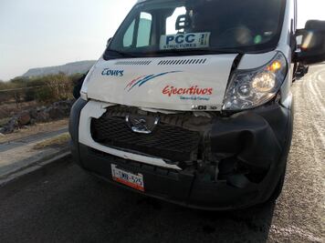 Accidente deja seis lesionados
