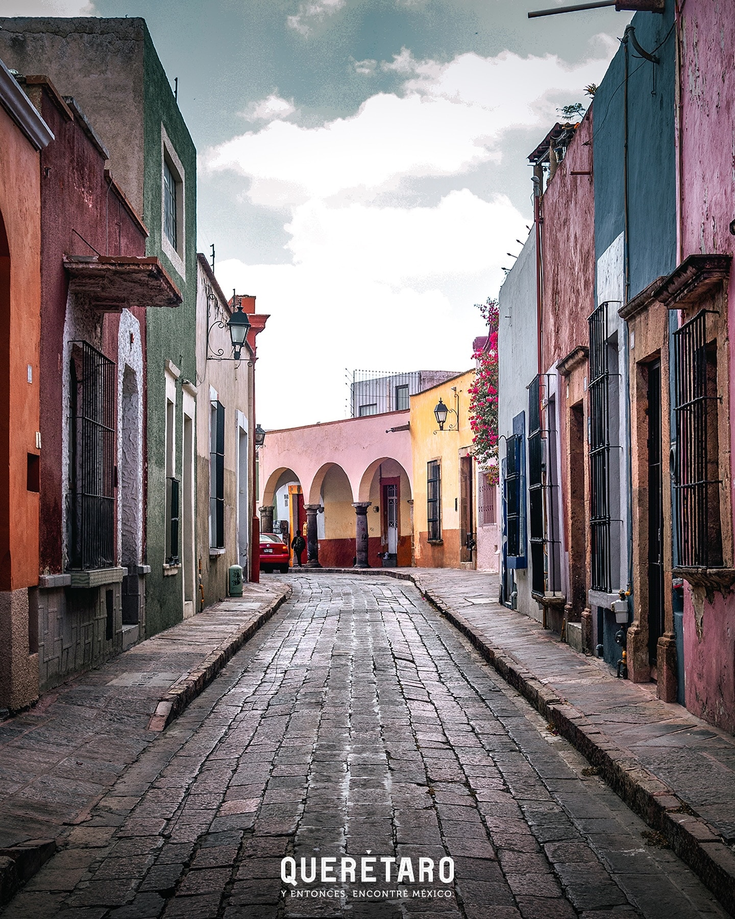 Portal de Valderrama, ubicado en la esquina de las calles Pasteur y 15 de Mayo. Foto: Querétaro Travel