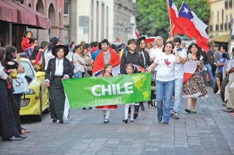 Concluye festival de países extranjeros