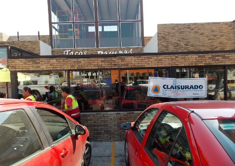 Clausuran restaurante tras flamazo