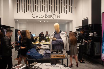 Esperada inauguración de Galo Bertin