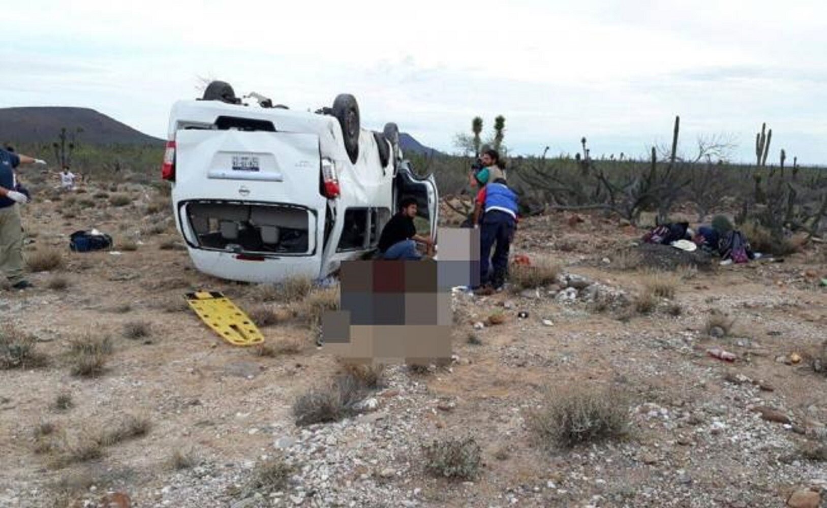 Camioneta en la que volcó equipo de Marichuy, prohibida en EU y Europa