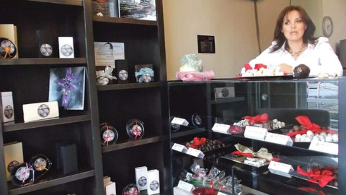 Dulces y ricos sueños hechos con chocolate