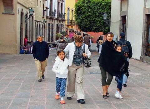 Entidad amanece a cuatro grados