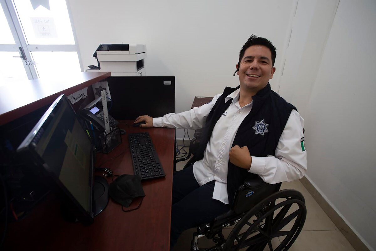 Luis Giovaniee, el hombre al que un accidente no lo pudo detener  