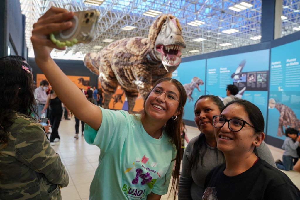 La exposición “Dinosaurios entre nosotros” llega al Museo Ximhai. Foto: Especial