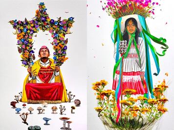 Continúa su homenaje a los pueblos otomíes