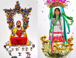 Continúa su homenaje a los pueblos otomíes