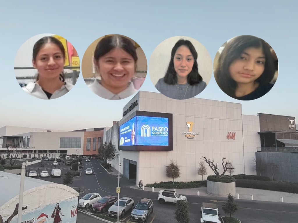 La Fiscalía de Querétaro activó cuatro Alertas Amber para la localización de Carmen Esmeralda Mendieta Oviedo, Citlali Pérez Oria, Airam Joseline Lara Montes y Marjorie Tamayo Ayquipa . FOTO: CAPTURA DE PANTALLA