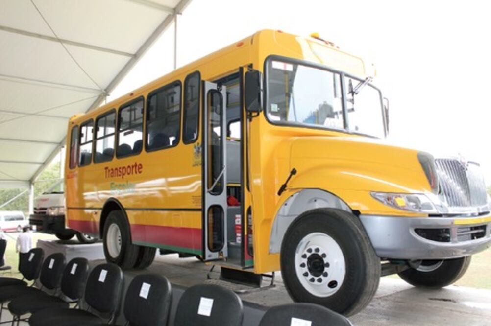 Invertirán en transporte escolar
