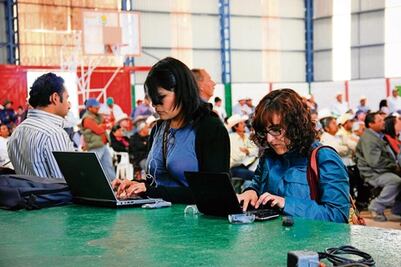 Transporte con internet y vigilancia