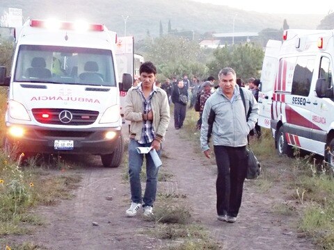 Autobus pierde el control