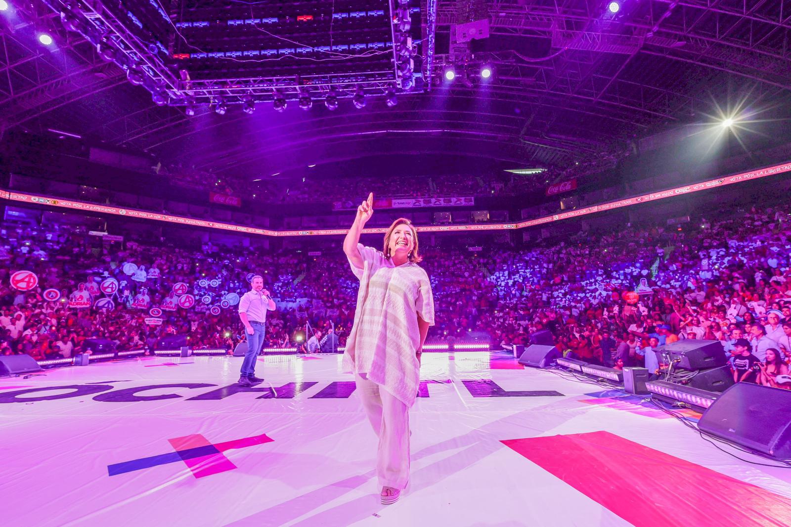 Foto: Facebook Xóchitl Gálvez Ruiz