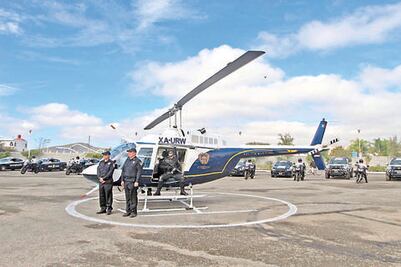 Tendrán helicóptero para atender emergencias