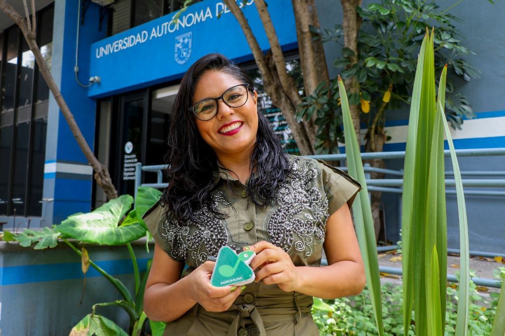 Artista queretana convierte la energía de las plantas en música