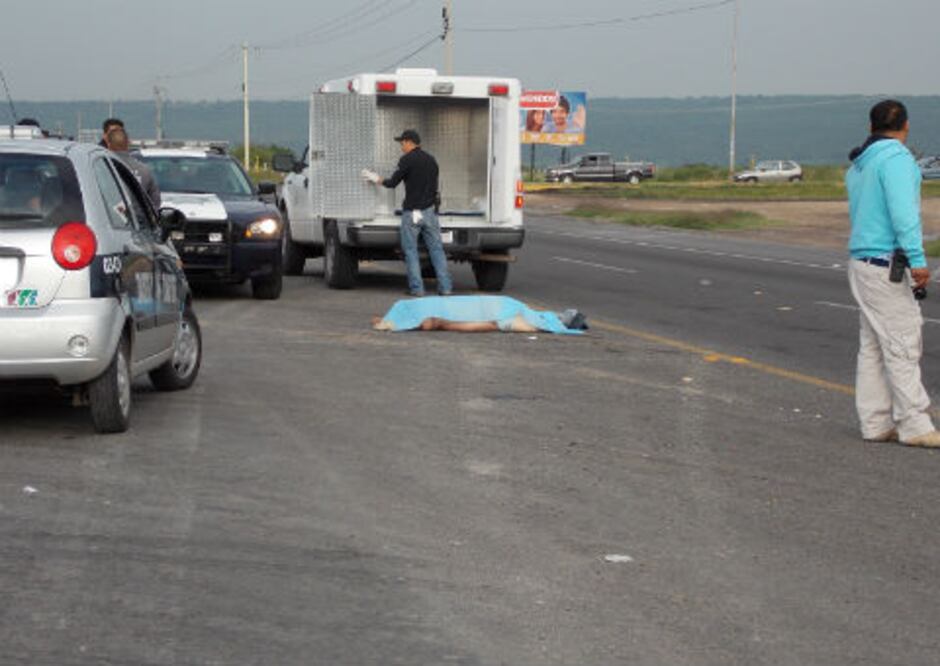 Atropellado en límites de Qro y Gto