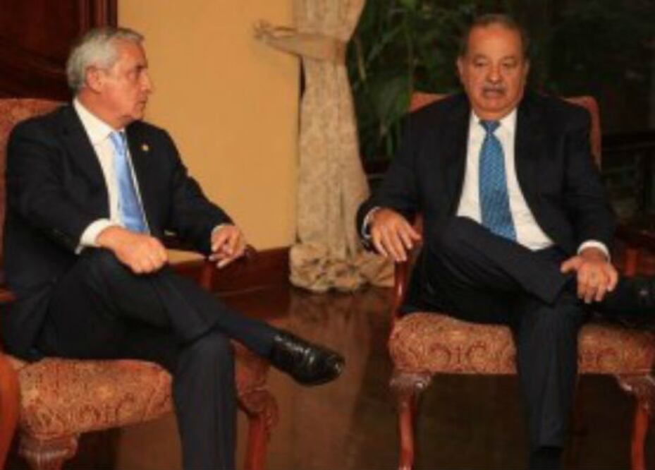 Carlos Slim analiza invertir en Guatemala