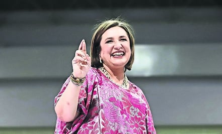 Xóchitl: “Traigo una sonrisota como un día después de mi noche de bodas”