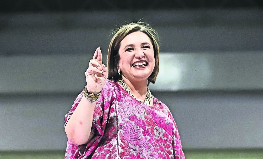 Xóchitl: “Traigo una sonrisota como un día después de mi noche de bodas”