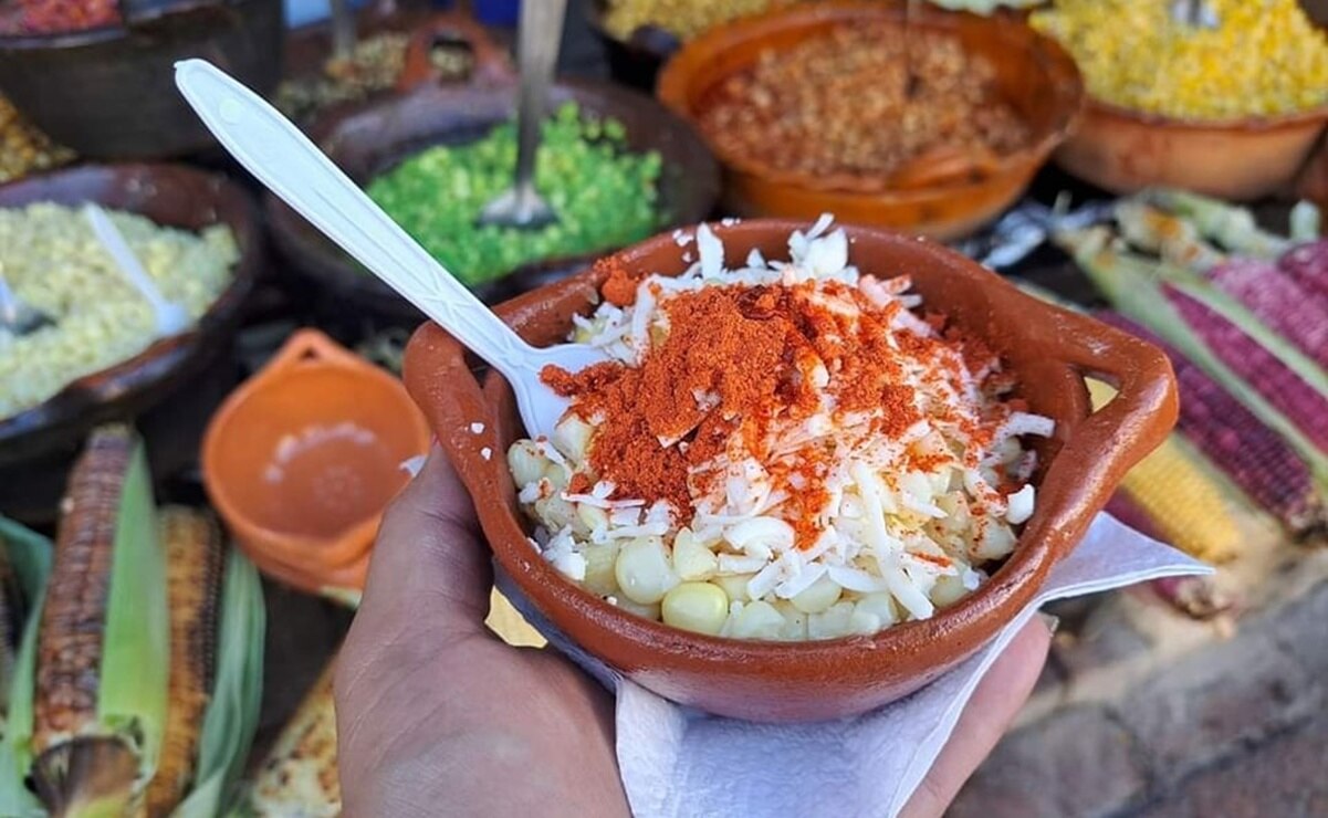 Los esquites más exóticos en Bernal: El maíz como nunca lo imaginaste