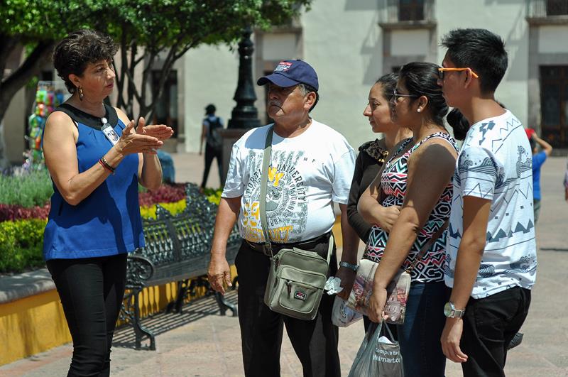 Pasión por enseñar al turista
