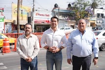 Refuerzan operativo vial en Corregidora Norte por obra del Tren México–Querétaro