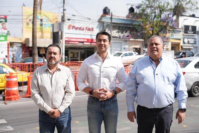 Refuerzan operativo vial en Corregidora Norte por obra del Tren México–Querétaro
