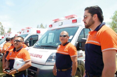 Invierte el estado 15 mdp en ambulancias
