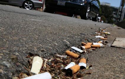 Sejuve recolectó 10 mil colillas de cigarro