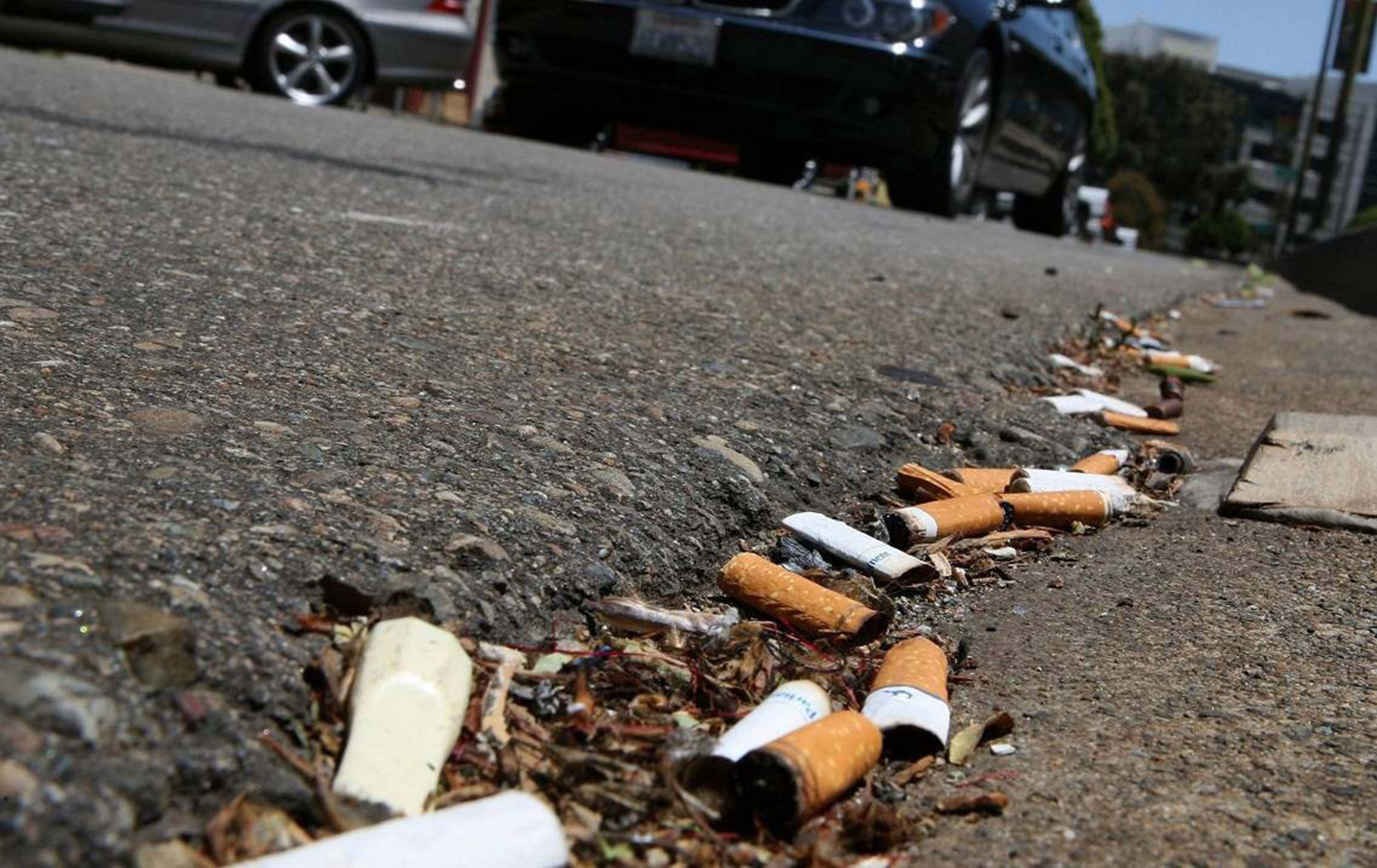 Sejuve recolectó 10 mil colillas de cigarro