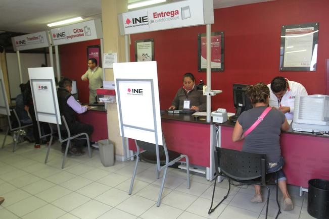 Servicio en módulos del INE se dará sólo por medio de cita