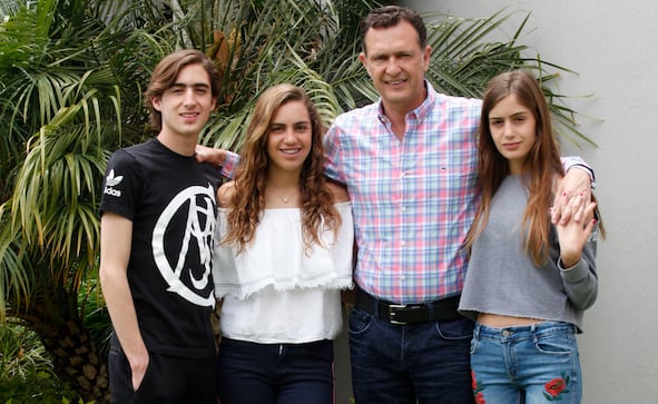 Mauricio Kuri: un papá orgulloso