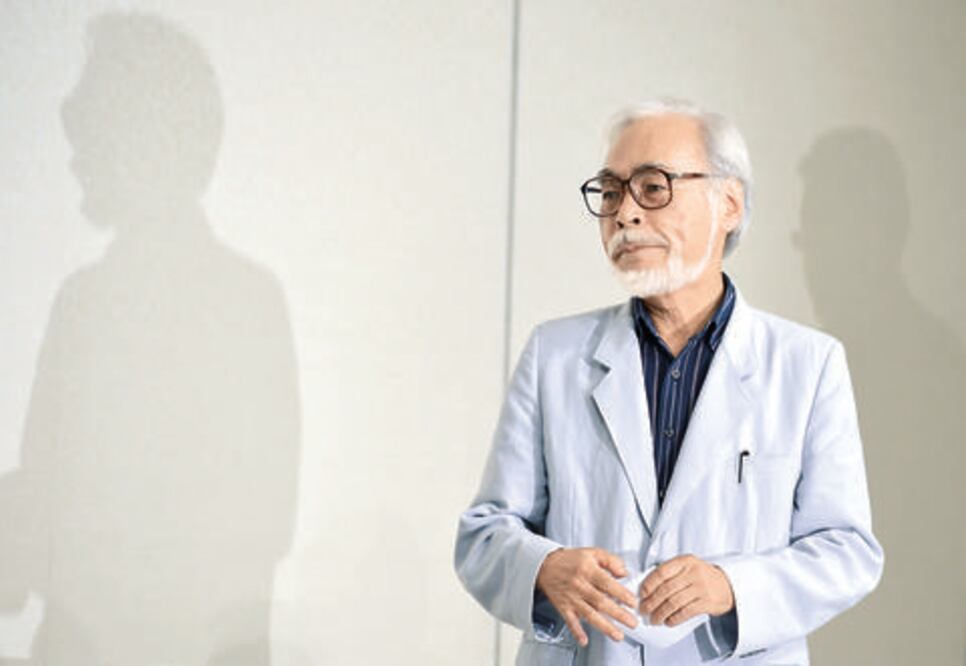 Miyazaki sale de su retiro; hará un corto