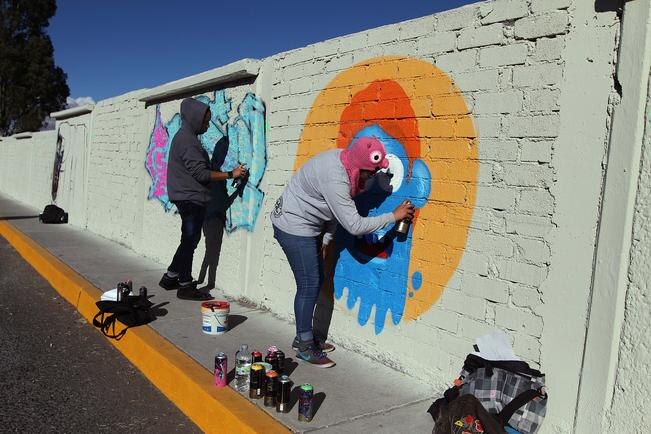 Gobierno ya no perseguirá a autores de grafiti: Marcos Aguilar Vega