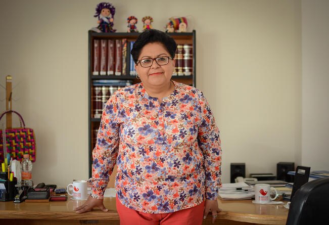 Roxana Ávalos Vázquez, presidenta de la Defensoría de Derechos Humanos estatal (LUIS SÁNCHEZ. EL UNIVERSAL)