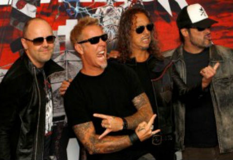 Metallica prende Convención de Cómics