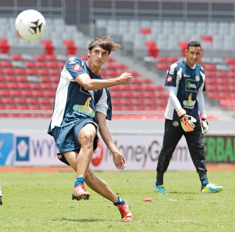 Costa Rica, lista para ir vs EU