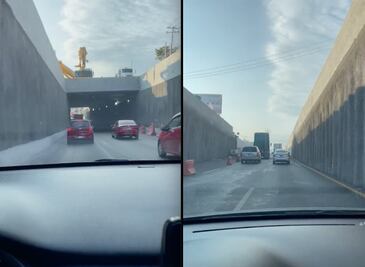 Automovilista reporta "tráfico fluido" en la zona de obras del Paseo 5 de Febrero