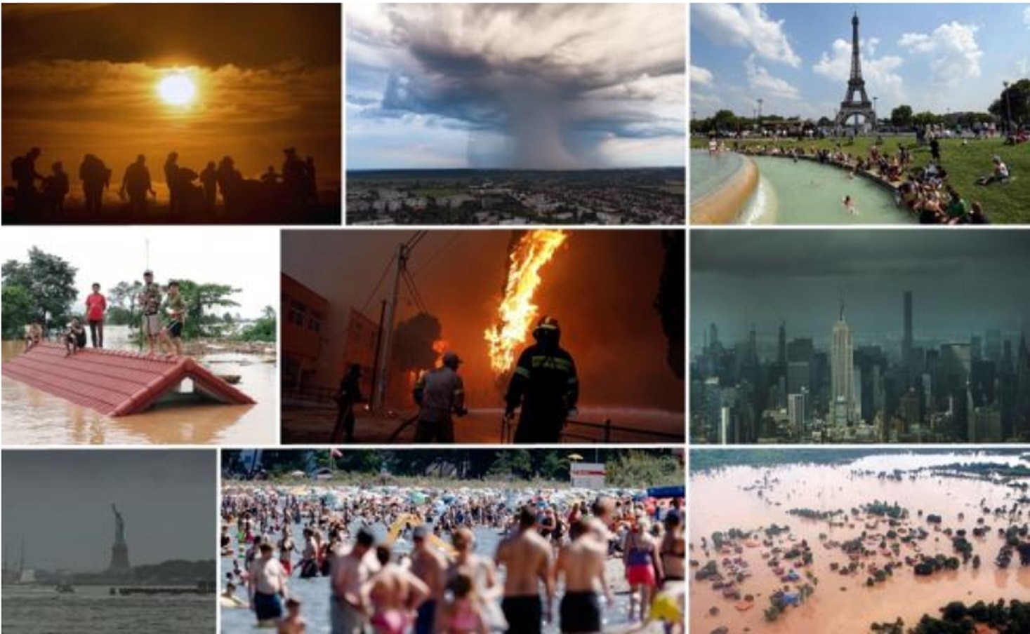 Calor, fuego e inundaciones dejan cientos de muertos y miles de afectados en el mundo