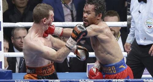 Pactan revancha para Pacquiao