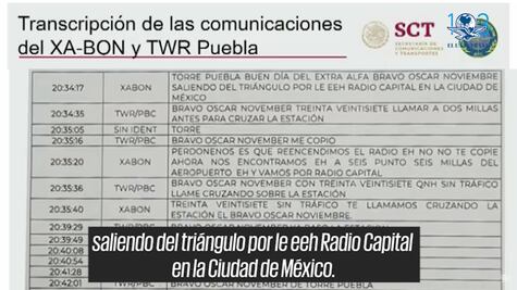 Difunden audio de accidente aéreo; no hubo agresión al helicóptero: SCT