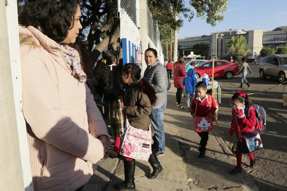 Peregrinar por una escuela