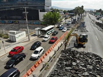 Remoción de puentes de Avenida 5 de Febrero concluirá en 10 días