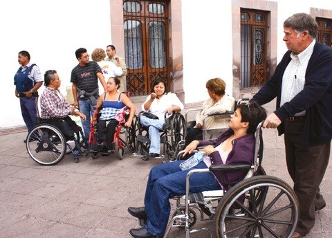 Ciudad aloja 80%  de discapacidad motriz