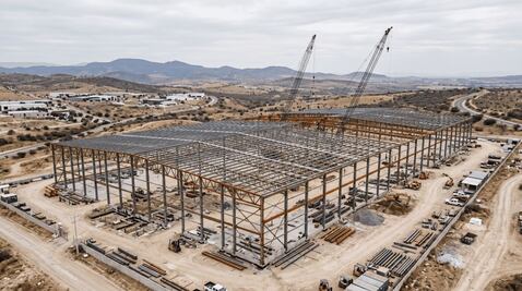Aumentan 5% las obras industriales en Querétaro: CMIC